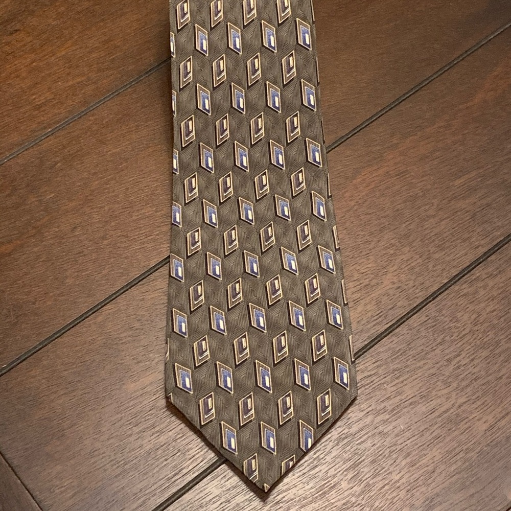 Vintage 1990s Stafford Silk Neck Tie
